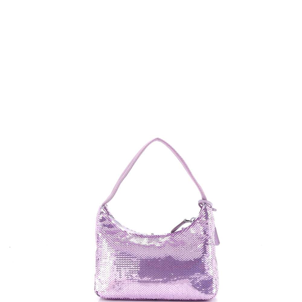 Prada Re-Edition Hobo Sequins Mini #220268P22B - Picture 3 of 6